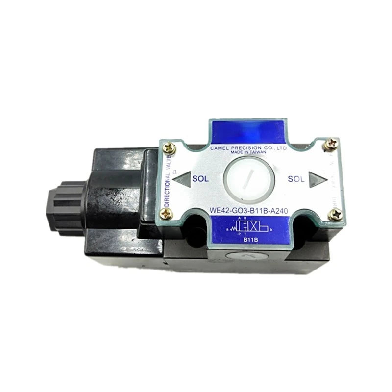 Directional valve WE42-GO3-B11B-A240 WH42-G03-B2-A240/A110/A220/D24 WH42-G02 hydraulic solenoid valve
Directional valve WE42-GO3-B11B-A240 WH42-G03-B2-A240/A110/A220/D24 WH42-G02 hydraulic solenoid valve