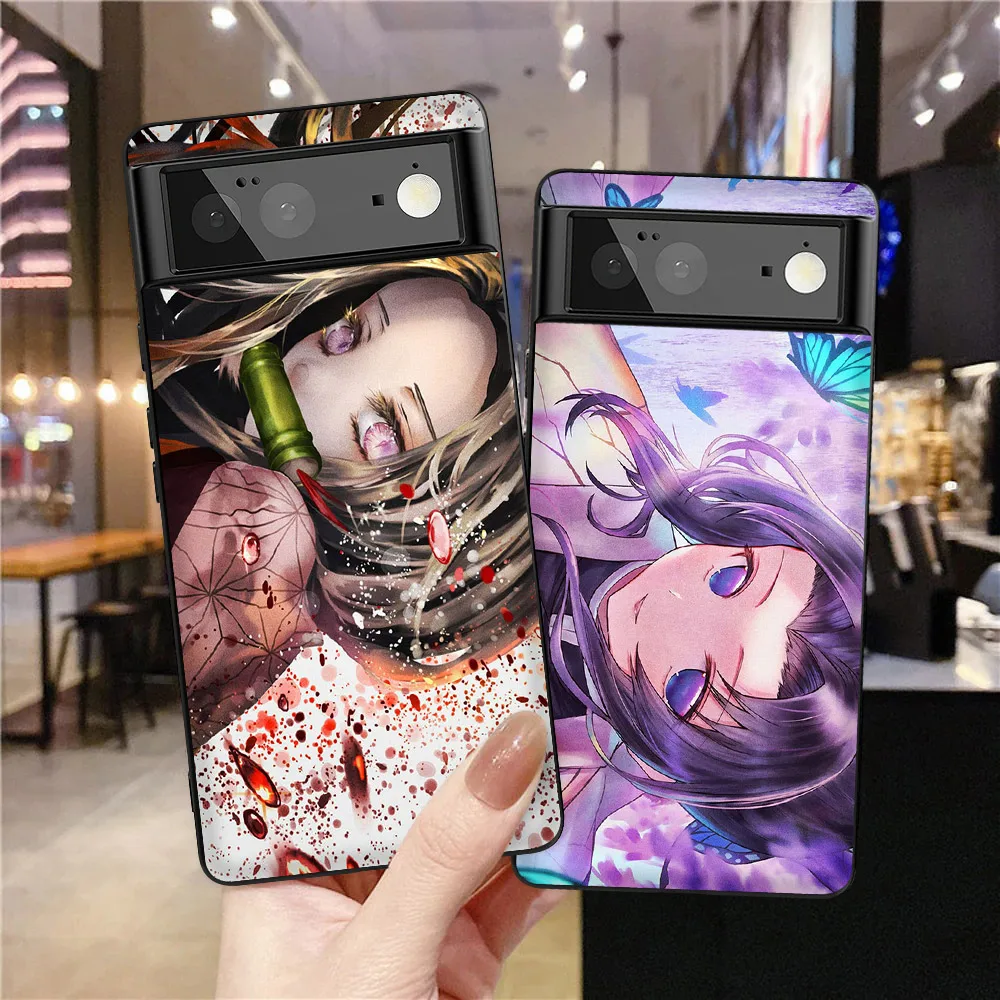 For Google Pixel 6 Phone Case Anime Demon Slayer Back Cover for Google Pixel 6 Pro 6a 2 3 3a 4 4a 5 5a 5G XL Soft TPU Fundas
For Google Pixel 6 Phone Case Anime Demon Slayer Back Cover for Google Pixel 6 Pro 6a 2 3 3a 4 4a 5 5a 5G XL Soft TPU Fundas