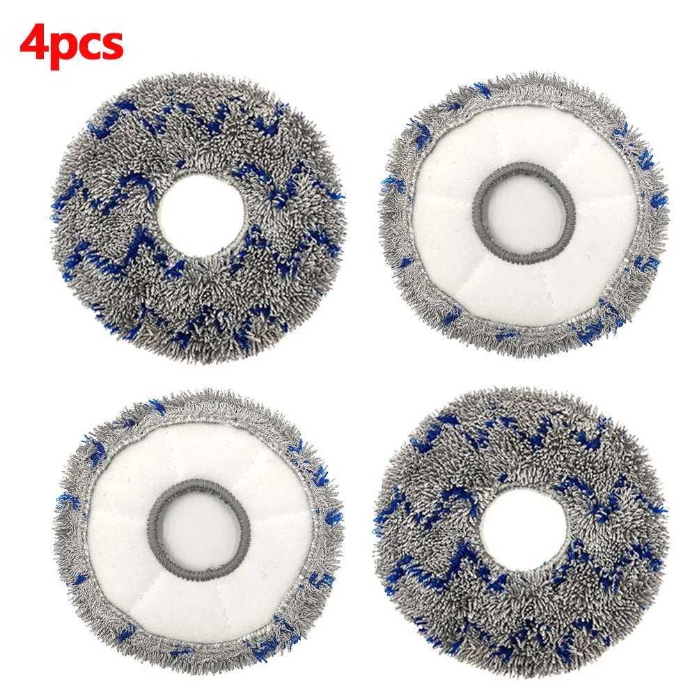 4Pcs Washable Mop Cloth Pads Set For Ecovacs For Deebot T10 Turbo Vacuum Cleaner Parts Replacement Home Accessories
4Pcs Washable Mop Cloth Pads Set For Ecovacs For Deebot T10 Turbo Vacuum Cleaner Parts Replacement Home Accessories