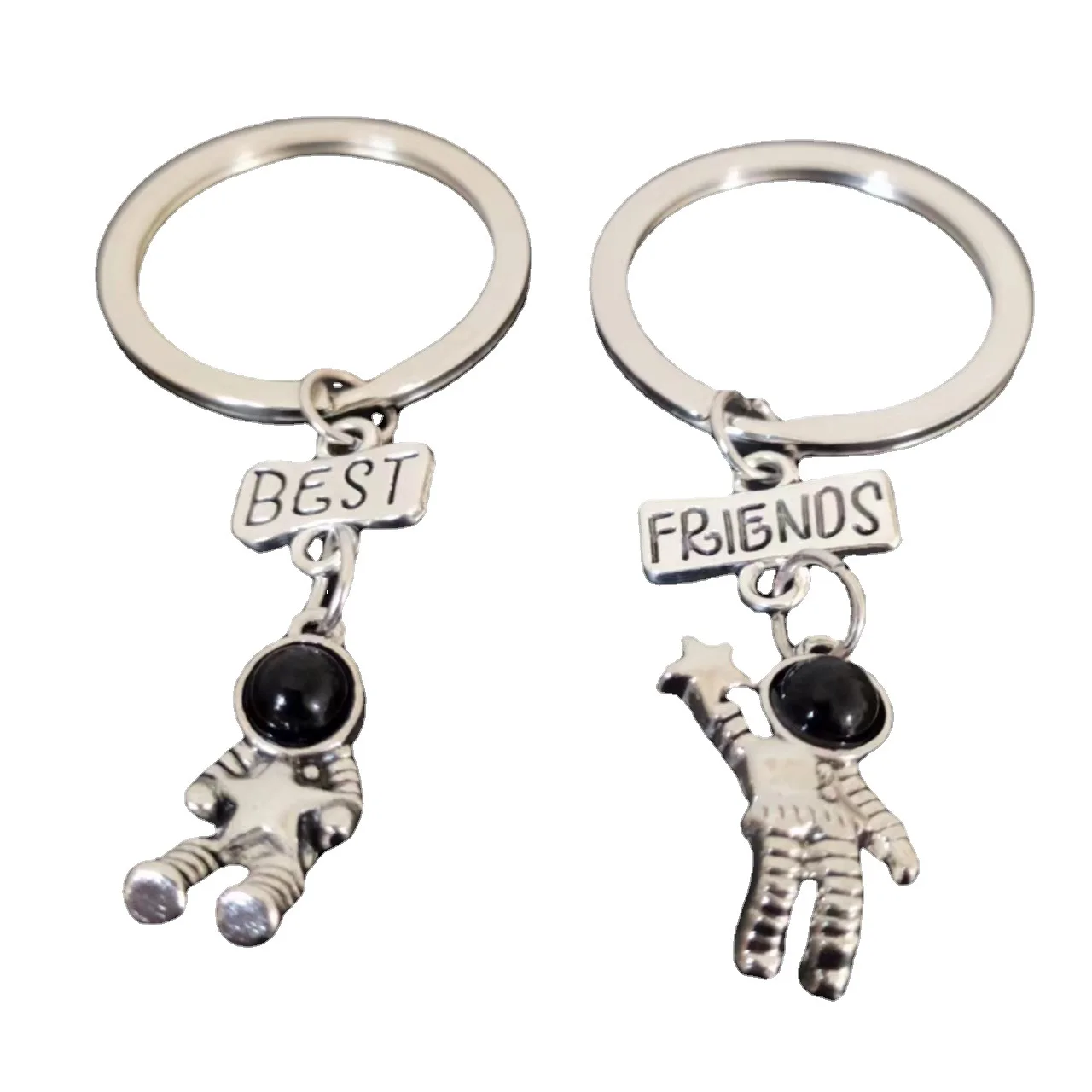 Best Friends Astronaut Star Spaceman Spaceflight Car Key Chains, keyring,Silver Color, Women Jewelry Man Accessory Fashion Gift
Best Friends Astronaut Star Spaceman Spaceflight Car Key Chains, keyring,Silver Color, Women Jewelry Man Accessory Fashion Gift