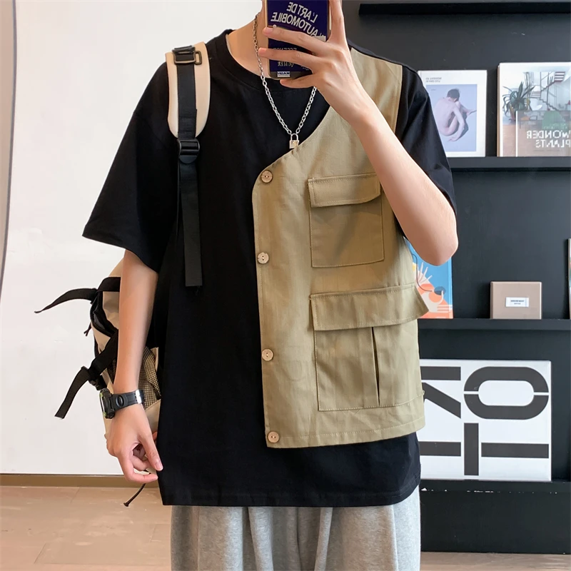 2023 New Oversized Cotton T Shirts 2023 Summer O-neck Clothing Korean Fashion Tops Tee Classical Patchwork Vintage T Shirt B26
2023 New Oversized Cotton T Shirts 2023 Summer O-neck Clothing Korean Fashion Tops Tee Classical Patchwork Vintage T Shirt B26