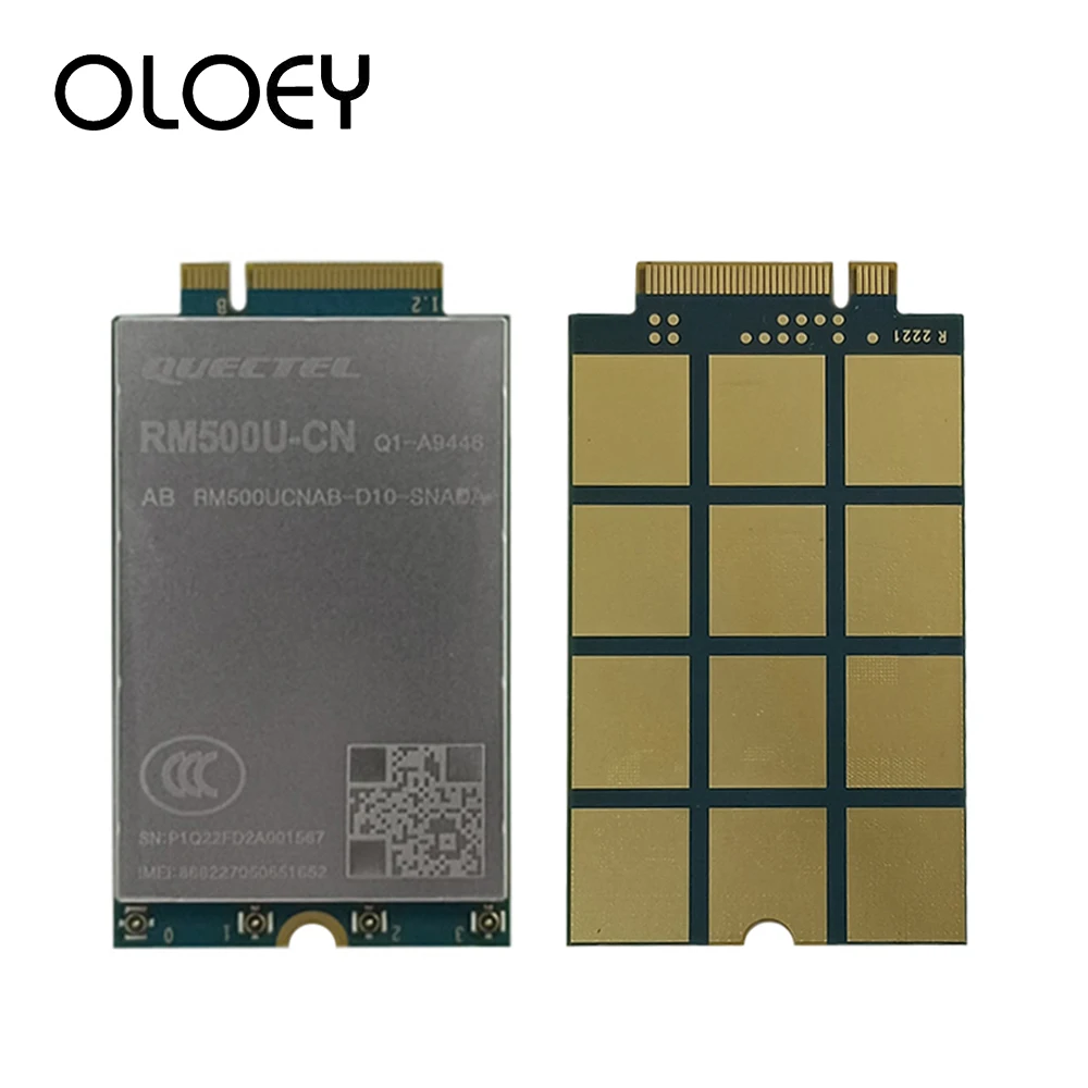 Quectel Φ Module 5G Sub-6 GHz IoT/eMBB upports NSA и SA mode RM500U-CN/4G/3G M.2 module
Quectel Φ Module 5G Sub-6 GHz IoT/eMBB upports NSA и SA mode RM500U-CN/4G/3G M.2 module
