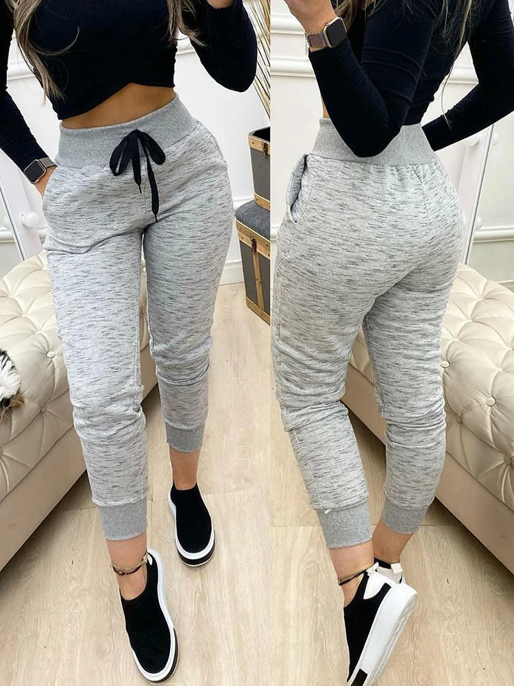 Women Fashion Pocket Loose Sweatpants New Spring Solid High Waist Drawstring Trousers Ladies Casual Harajuku Jogging Long Pants
Women Fashion Pocket Loose Sweatpants New Spring Solid High Waist Drawstring Trousers Ladies Casual Harajuku Jogging Long Pants