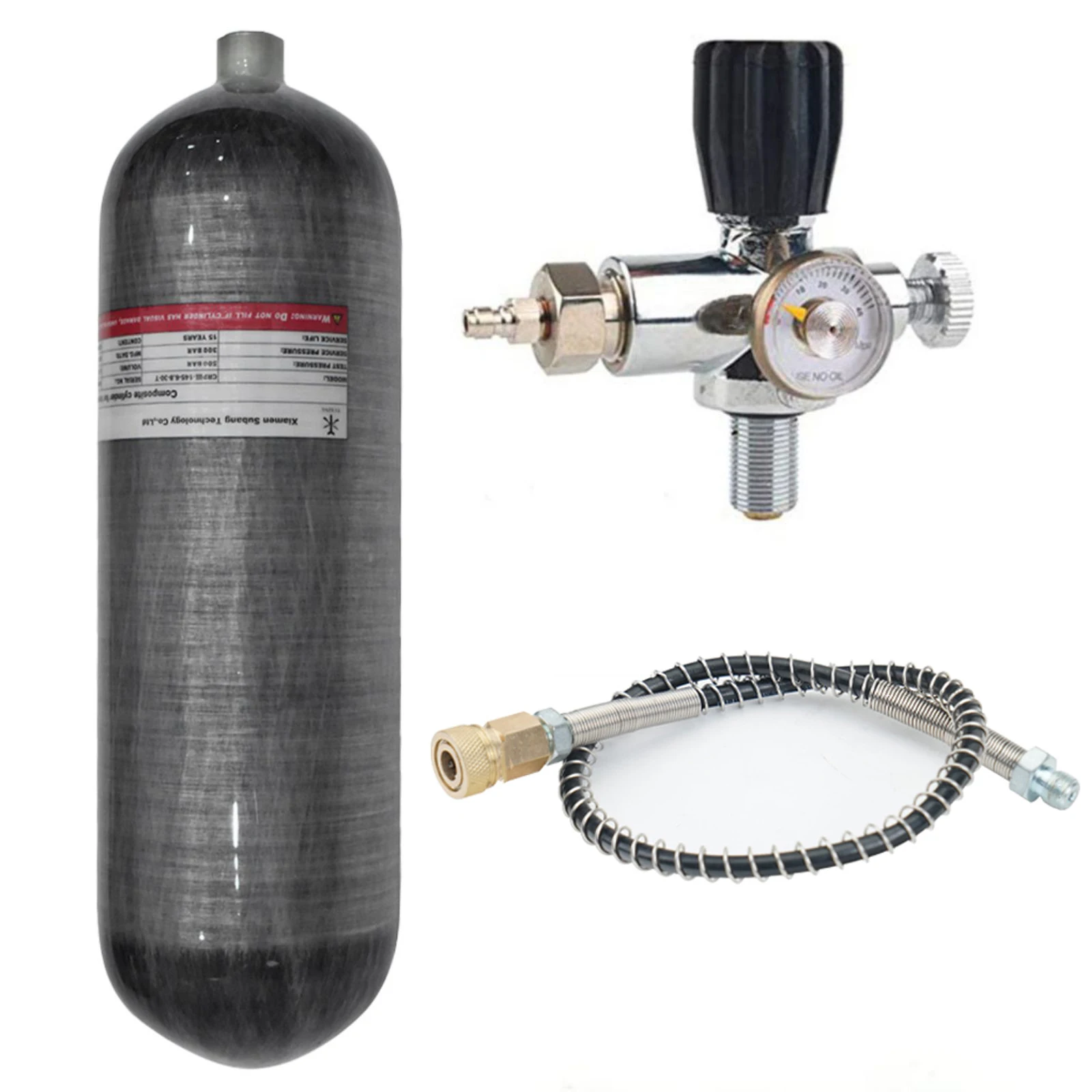 TUXING 6.8L 4500Psi баллон из углеродного волокна Воздушный бак для пейнтбола HPA заполняющая станция клапан регулятор манометр PCP игровая винтовка ...
TUXING 6.8L 4500Psi баллон из углеродного волокна Воздушный бак для пейнтбола HPA заполняющая станция клапан регулятор манометр PCP игровая винтовка ...