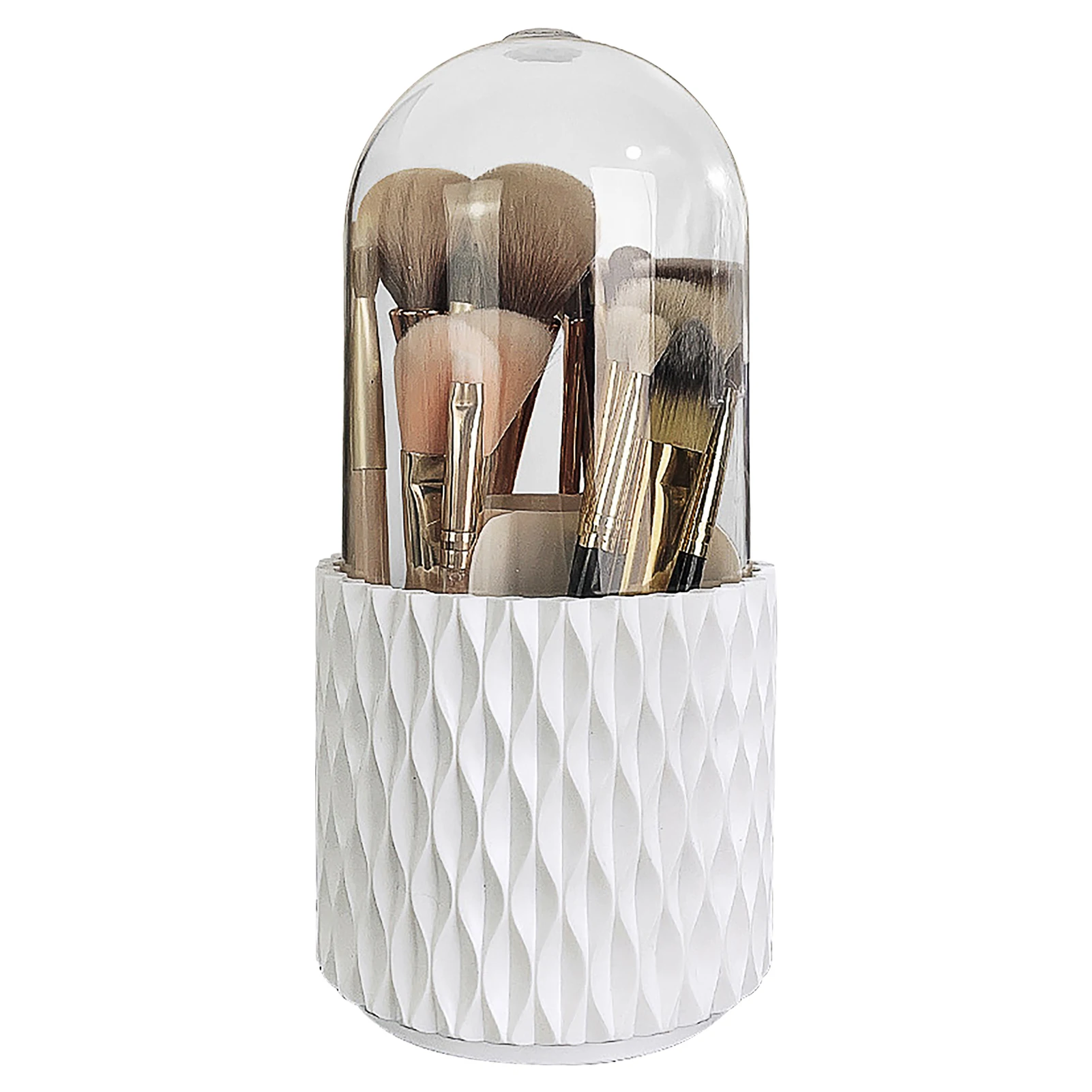 Gift Cosmetic Storage Rotating Makeup Organizer For Vanity Home Decor With Cover Dustproof Multifunctional Free Standing Small
Gift Cosmetic Storage Rotating Makeup Organizer For Vanity Home Decor With Cover Dustproof Multifunctional Free Standing Small