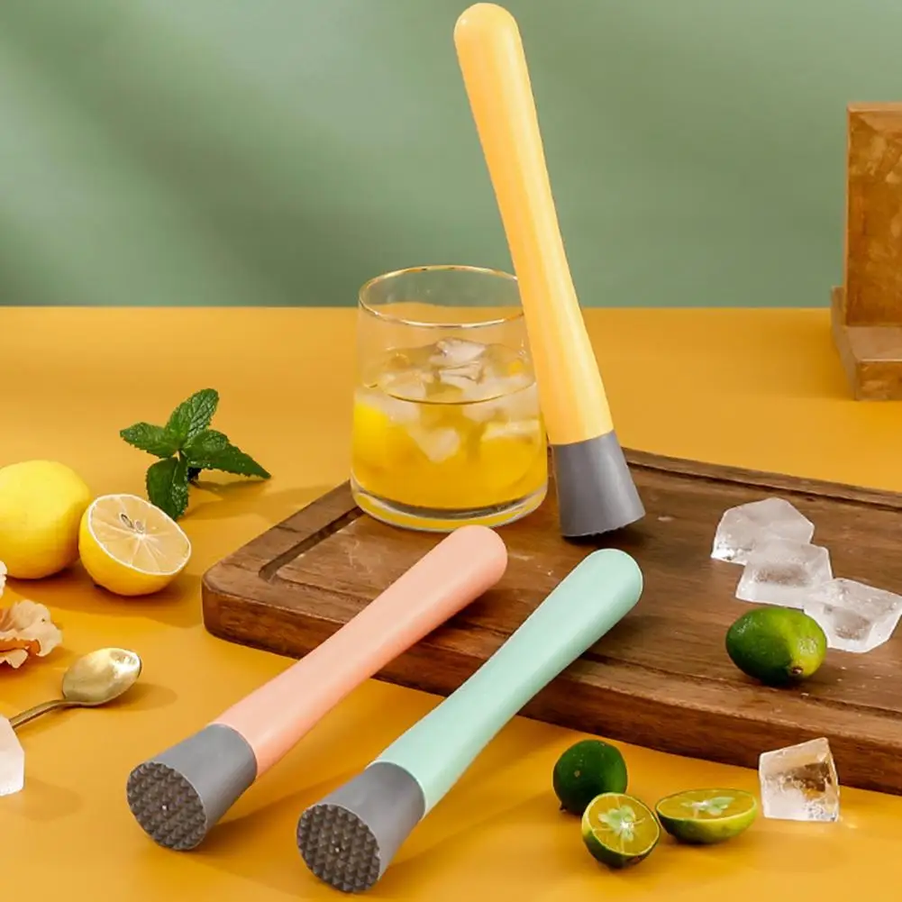 Drink Stirring Stick Reliable Comfortable Grip Labor-saving Lemon Pressing Rod Drinking Stirring Rod Party Supplies
Drink Stirring Stick Reliable Comfortable Grip Labor-saving Lemon Pressing Rod Drinking Stirring Rod Party Supplies