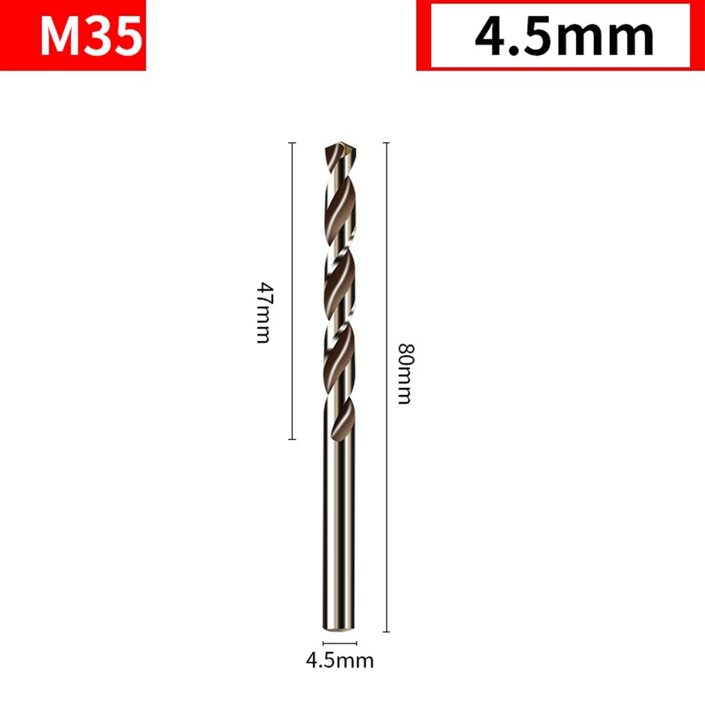 10pcs HSS M35 Cobalt Drill Bit 1-6mm For Metal Stainless Steel Drilling Cutter For Wood Hole Cutter Power ToolAccessories
10pcs HSS M35 Cobalt Drill Bit 1-6mm For Metal Stainless Steel Drilling Cutter For Wood Hole Cutter Power ToolAccessories