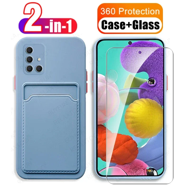 2-in-1 Card Pocket Camera Protection Case For Samsung A51 Soft TPU Shell On A50 A50s A 5 1 A5 0 50 S 50s M 51 +Front Glass Cover
2-in-1 Card Pocket Camera Protection Case For Samsung A51 Soft TPU Shell On A50 A50s A 5 1 A5 0 50 S 50s M 51 +Front Glass Cover
