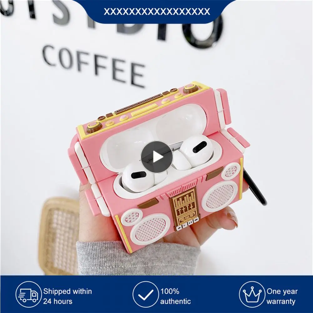 Protective Case Silicone Material Elastic Material Headphone Protective Cover Cartoon Series Does Not Fall Off Pink
Protective Case Silicone Material Elastic Material Headphone Protective Cover Cartoon Series Does Not Fall Off Pink