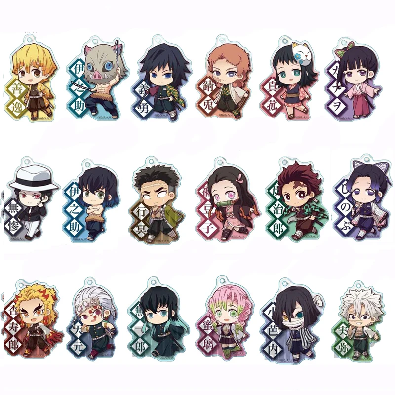Anime Demon Slayer Kimetsu No Yaiba Keychain Kawaii Acrylic Tanjirou Nezuko Agatsuma Zenitsu Rengoku Kyoujurou Key Chains Gift
Anime Demon Slayer Kimetsu No Yaiba Keychain Kawaii Acrylic Tanjirou Nezuko Agatsuma Zenitsu Rengoku Kyoujurou Key Chains Gift