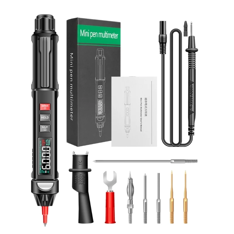 Мультиметр Датчик Тестер Высокая точность измеритель емкости диодов автоматическое выключение Бесконтактный сенсор светодиодный светиль...
Мультиметр Датчик Тестер Высокая точность измеритель емкости диодов автоматическое выключение Бесконтактный сенсор светодиодный светиль...