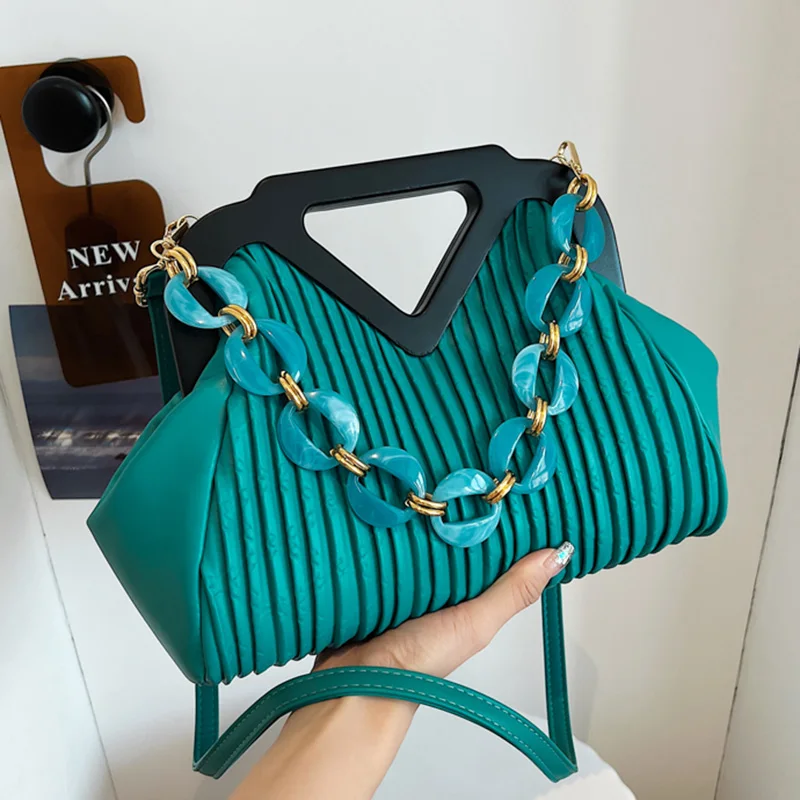 2022 Brand Women Pleated Bags Blue Orange Shoulder Bag Luxury Designer Big Totes Handbag and Purse Evening Clutch Crossbody Bags
2022 Brand Women Pleated Bags Blue Orange Shoulder Bag Luxury Designer Big Totes Handbag and Purse Evening Clutch Crossbody Bags