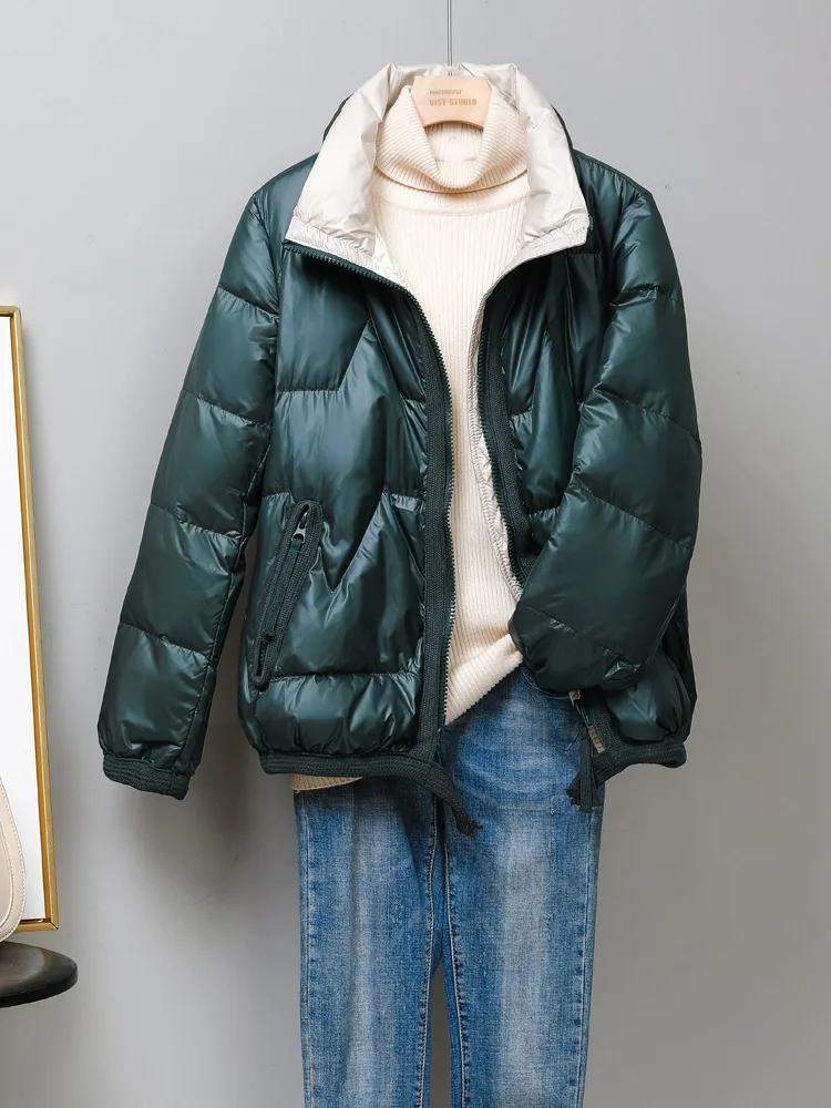 New Women Fashion Down Jacket Casual Style Autumn Winter Coats And Parkas Female Outwear 
New Women Fashion Down Jacket Casual Style Autumn Winter Coats And Parkas Female Outwear