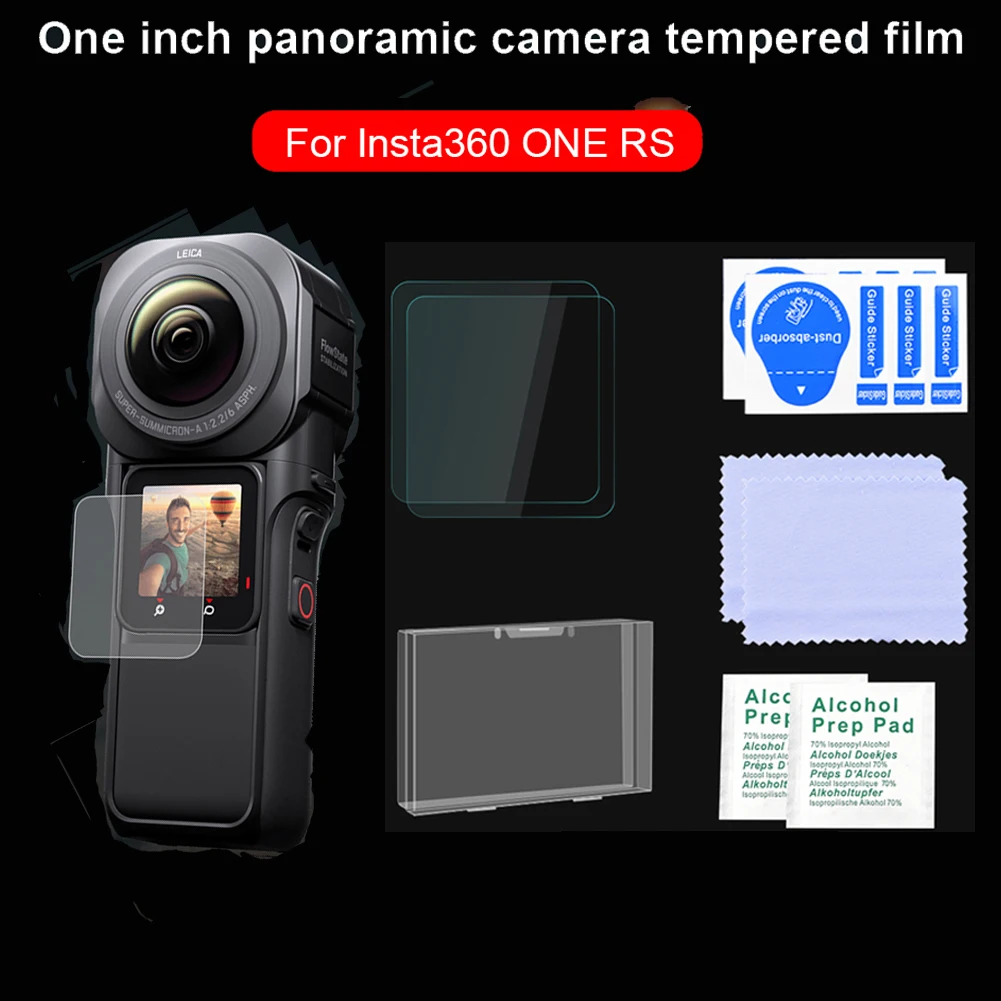 Tempered Glass Films Anti-Scratch Screen Protecter Film Anti-fingerprint For Insta360 ONE RS 1-Inch Action Camera Accessories
Tempered Glass Films Anti-Scratch Screen Protecter Film Anti-fingerprint For Insta360 ONE RS 1-Inch Action Camera Accessories