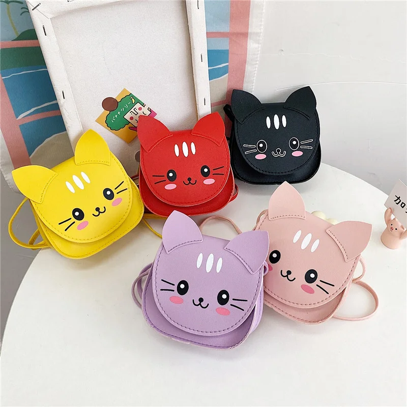 Cartoon Cute Cat Children's Mini Shoulder Bags Baby Girls Fashion Accessory Coin Purse Handbags Boys Kids Small Crossbody Bag
Cartoon Cute Cat Children's Mini Shoulder Bags Baby Girls Fashion Accessory Coin Purse Handbags Boys Kids Small Crossbody Bag