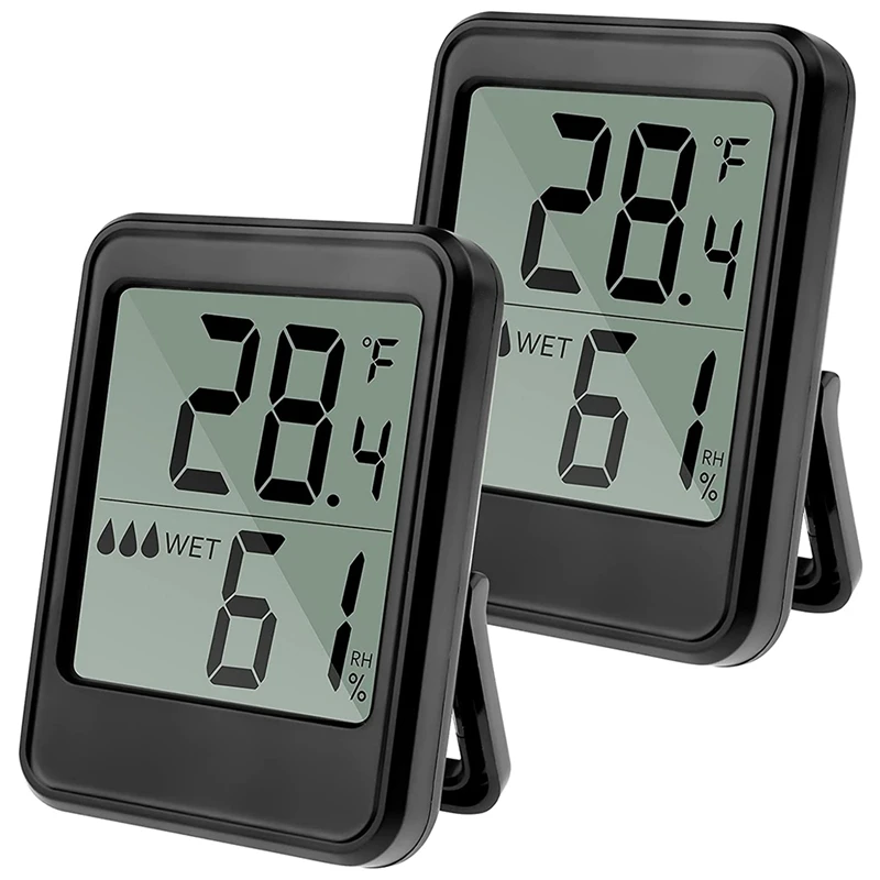 Promotion! Humidity Gauge 2 Packs Temperature Humidity Monitor For Home Mini Room Thermometer Indoor Thermometer And Humidity Ga
Promotion! Humidity Gauge 2 Packs Temperature Humidity Monitor For Home Mini Room Thermometer Indoor Thermometer And Humidity Ga