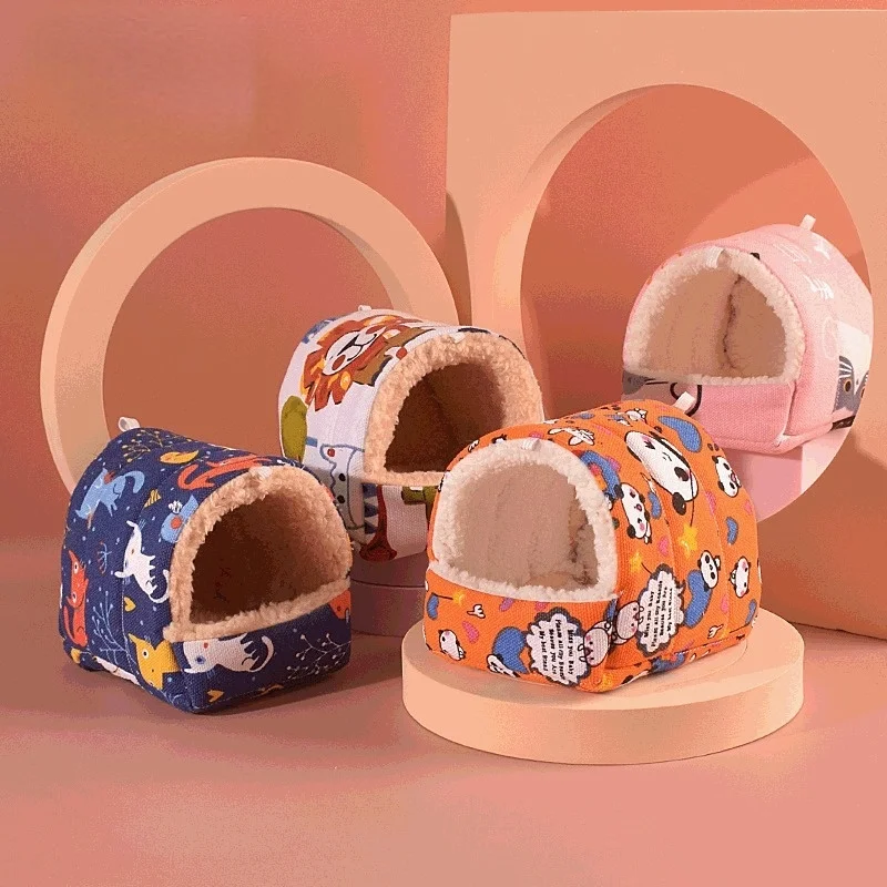 Hamster warm cotton nest thick lamb fur pet sleeping bag small pets house winter cushion golden silk bear honey bags flying nest
Hamster warm cotton nest thick lamb fur pet sleeping bag small pets house winter cushion golden silk bear honey bags flying nest
