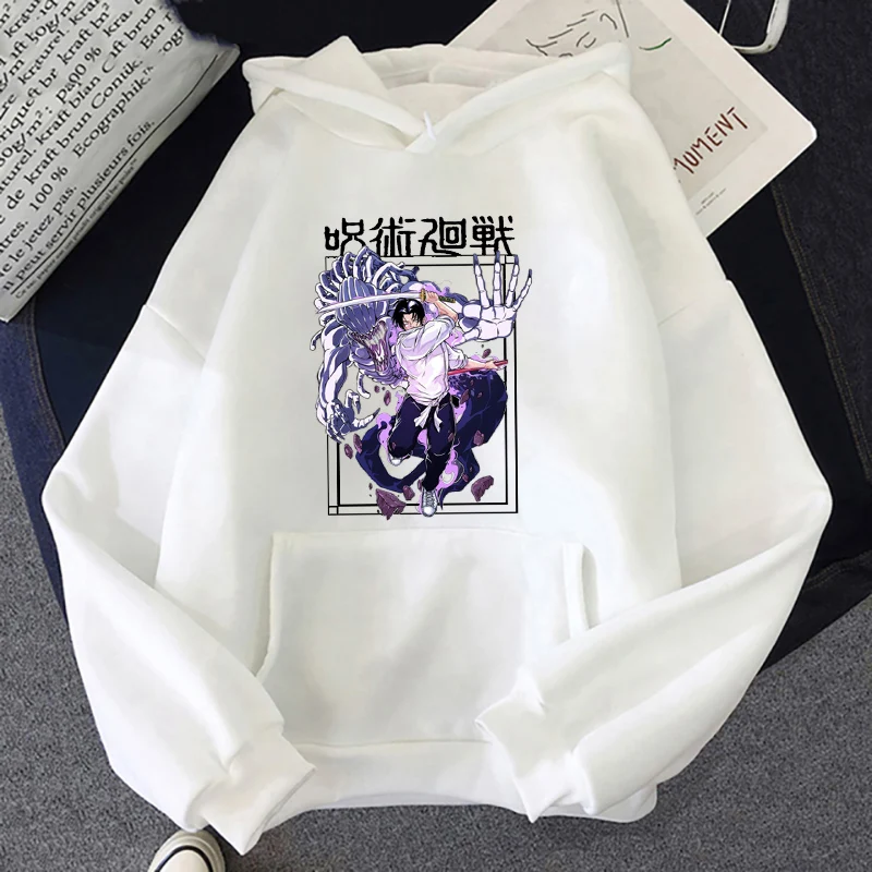 Japanese Anime Jujutsu Kaisen Hoodie Unisex Street Sports Daily All-match Warm Loose Sweatshirt Casual Fashion Clothing Hoodies
Japanese Anime Jujutsu Kaisen Hoodie Unisex Street Sports Daily All-match Warm Loose Sweatshirt Casual Fashion Clothing Hoodies