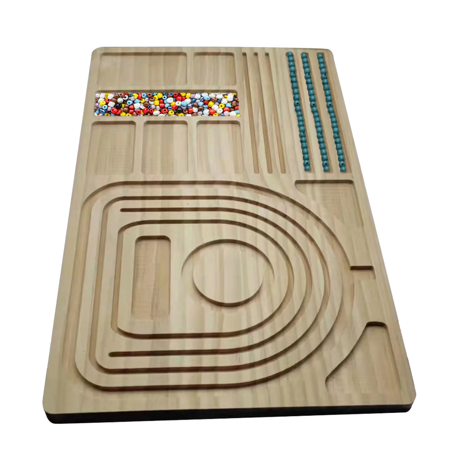 Bead Board Wooden Bead Design Trays DIY Craft Tool Bracelet Necklace Accessories For Girl And Necklace Beading Jewelry Designer
Bead Board Wooden Bead Design Trays DIY Craft Tool Bracelet Necklace Accessories For Girl And Necklace Beading Jewelry Designer