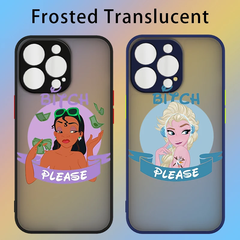 Disney Bad Princess For Apple IPhone 13 12 Mini 11 Pro XS MAX XR X 8 7 6 SE Plus Frosted Translucent Phone Case Cover
Disney Bad Princess For Apple IPhone 13 12 Mini 11 Pro XS MAX XR X 8 7 6 SE Plus Frosted Translucent Phone Case Cover
