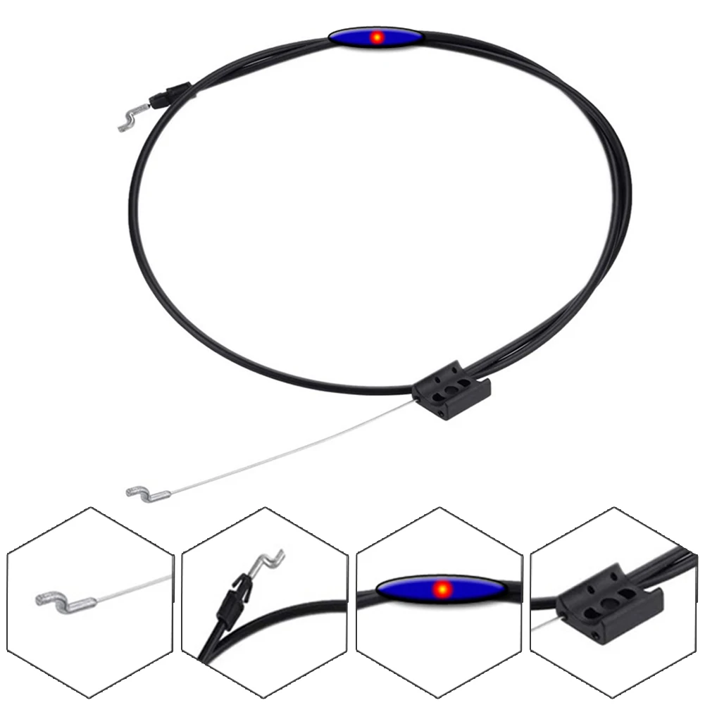 1 Pcs Engine Brake Zone Control Cable 1.55M Replacement For Sears For Craftsman 176556 Lawn Mower Grass Trimmer Accessories
1 Pcs Engine Brake Zone Control Cable 1.55M Replacement For Sears For Craftsman 176556 Lawn Mower Grass Trimmer Accessories