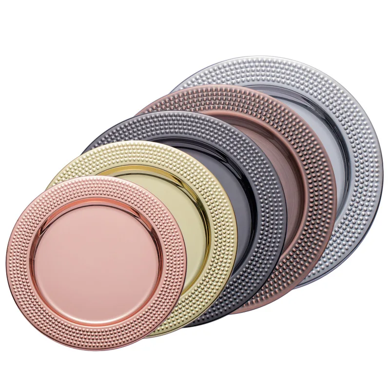Creative Tableware Dinner Plates Stainless Steel Discs Bar Platters Household Dishes KTV Decorative Plates Barbecue Plates Hotel
Creative Tableware Dinner Plates Stainless Steel Discs Bar Platters Household Dishes KTV Decorative Plates Barbecue Plates Hotel