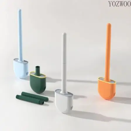 Breathable Toilet Brush Water Leak Proof with Base Silicone Wc Flat Head Flexible Soft Bristles Brush with Quick Drying Holder
Breathable Toilet Brush Water Leak Proof with Base Silicone Wc Flat Head Flexible Soft Bristles Brush with Quick Drying Holder