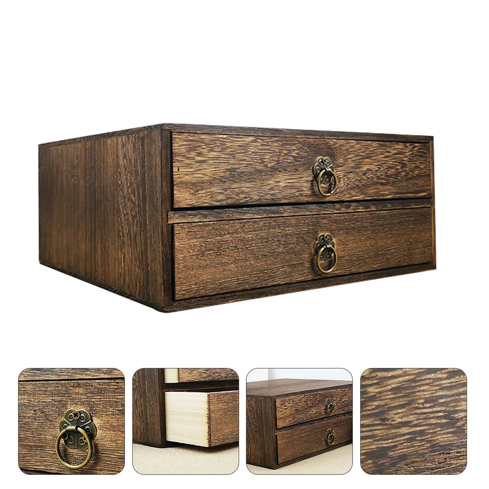Box Storage Wooden Drawer Organizer Wood Drawers Tea Desktop Sundries Desk Holder Jewelry Case Treasure Rustic Boxes Container
Box Storage Wooden Drawer Organizer Wood Drawers Tea Desktop Sundries Desk Holder Jewelry Case Treasure Rustic Boxes Container