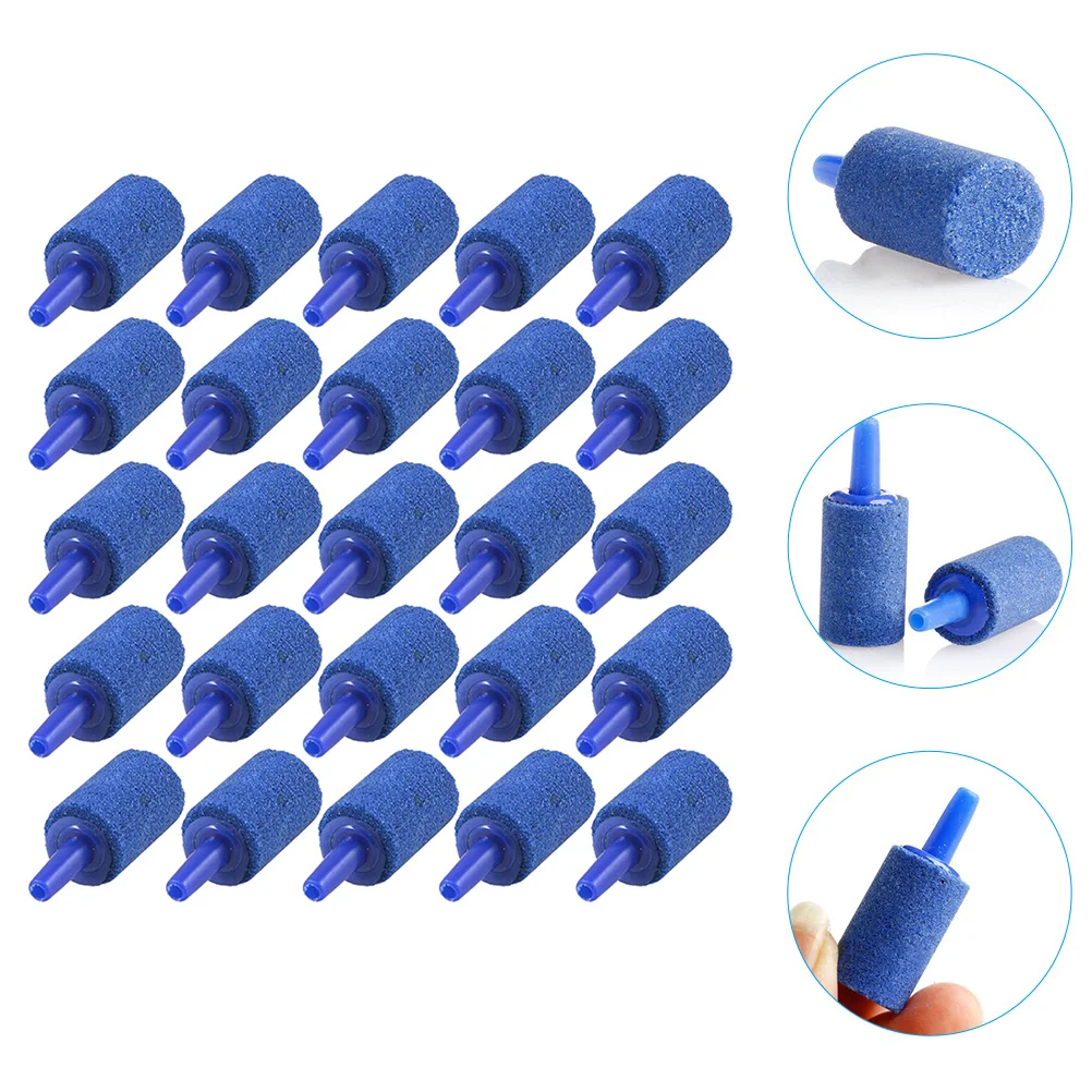 25Pcs Air Stone for Fish Tank Cylinder Bubble Diffuser Release Airstone Aquarium Supplies
25Pcs Air Stone for Fish Tank Cylinder Bubble Diffuser Release Airstone Aquarium Supplies