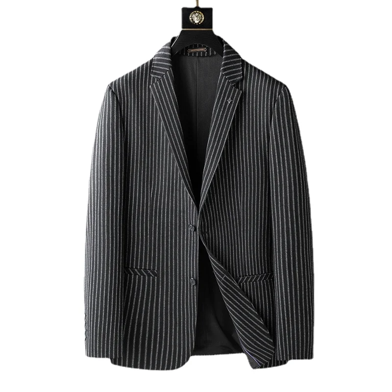 New Arrival Fashion Super Large Autumn Young Men's Business Casual Stripe Printed Suit Coat Plus Size XL 2XL 3XL 4XL 5XL 6XL 7XL
New Arrival Fashion Super Large Autumn Young Men's Business Casual Stripe Printed Suit Coat Plus Size XL 2XL 3XL 4XL 5XL 6XL 7XL