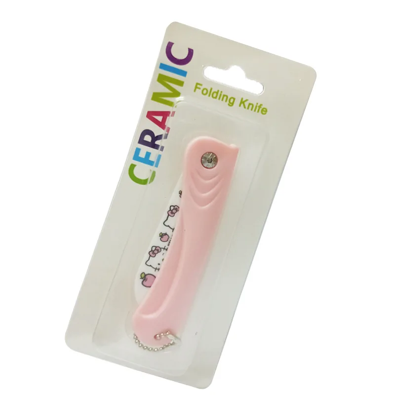Hello Kitty Household Ceramic Knife Folding Fruit Knife Melon and Fruit Vegetable Peeler Kitchen Knife Scraping and Cutting 
Hello Kitty Household Ceramic Knife Folding Fruit Knife Melon and Fruit Vegetable Peeler Kitchen Knife Scraping and Cutting