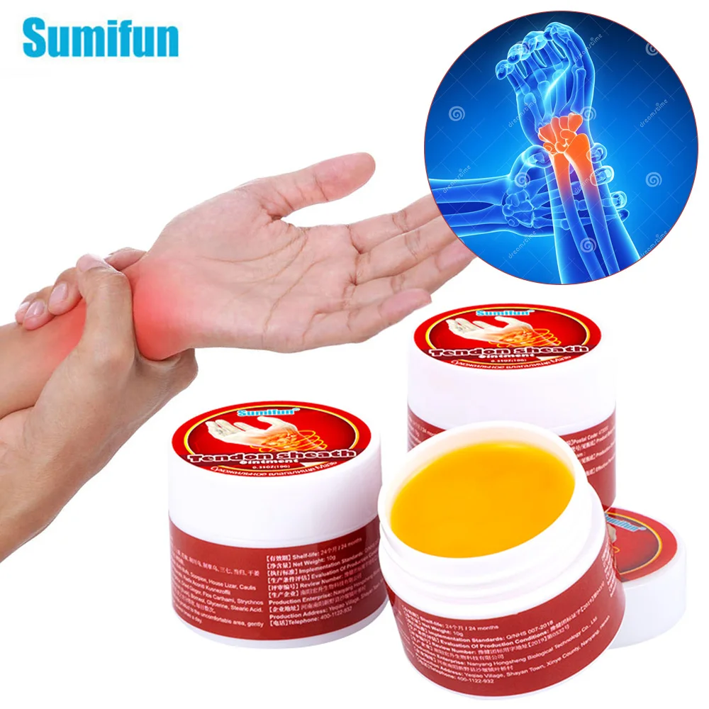 1/3/5Pcs Sumifun Tendon Sheath Ointment Joint Treatment Finger Wrist Analgesic Cream Muscle Strain Pain Relief Balm Health Care
1/3/5Pcs Sumifun Tendon Sheath Ointment Joint Treatment Finger Wrist Analgesic Cream Muscle Strain Pain Relief Balm Health Care