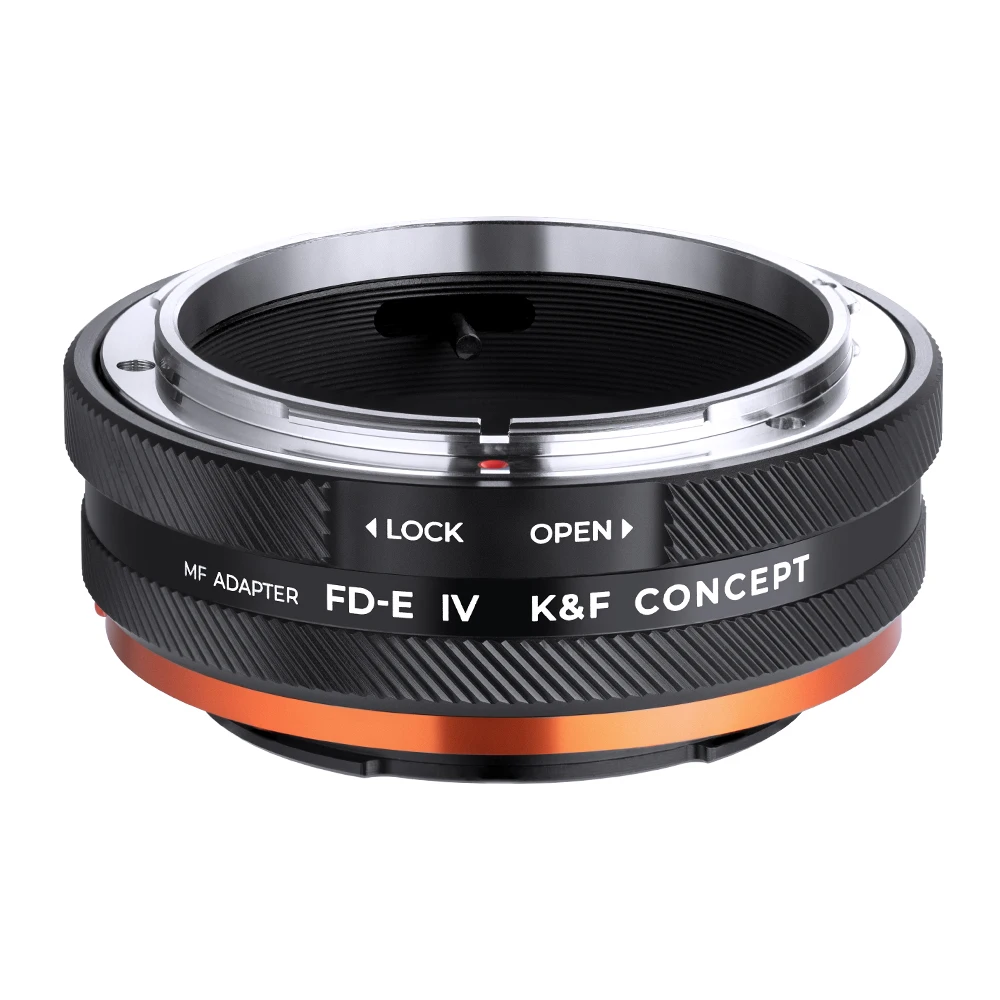 

K&F Concept FD-E Canon FD Mount Lens to Sony E FE Mount Camera Adapter Ring for Sony A6400 A7M3 A7R3 A7M4 A7R4