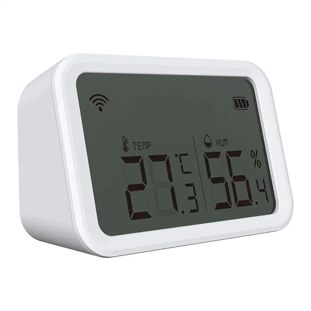 Tuya Smart Home Electronic Temperature And Humidity White Wifi Smart Temperatur Sensor Homekit And Zigbee Hygrometer Thermometer
Tuya Smart Home Electronic Temperature And Humidity White Wifi Smart Temperatur Sensor Homekit And Zigbee Hygrometer Thermometer