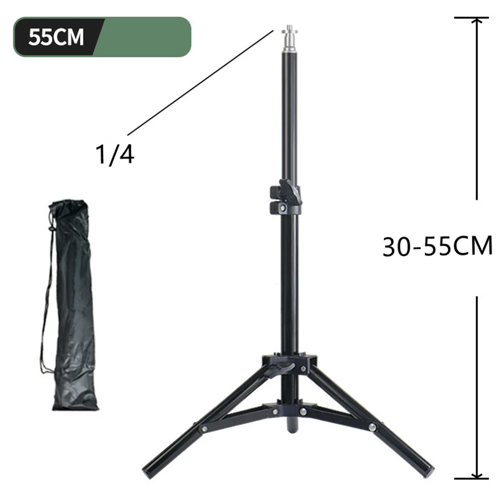 Photographic Lighting Stand Fill Light Stand Adjustable Tripod Suit For Ring Light With 1/4 Screw Ring Lamp Softbox Ringlight
Photographic Lighting Stand Fill Light Stand Adjustable Tripod Suit For Ring Light With 1/4 Screw Ring Lamp Softbox Ringlight