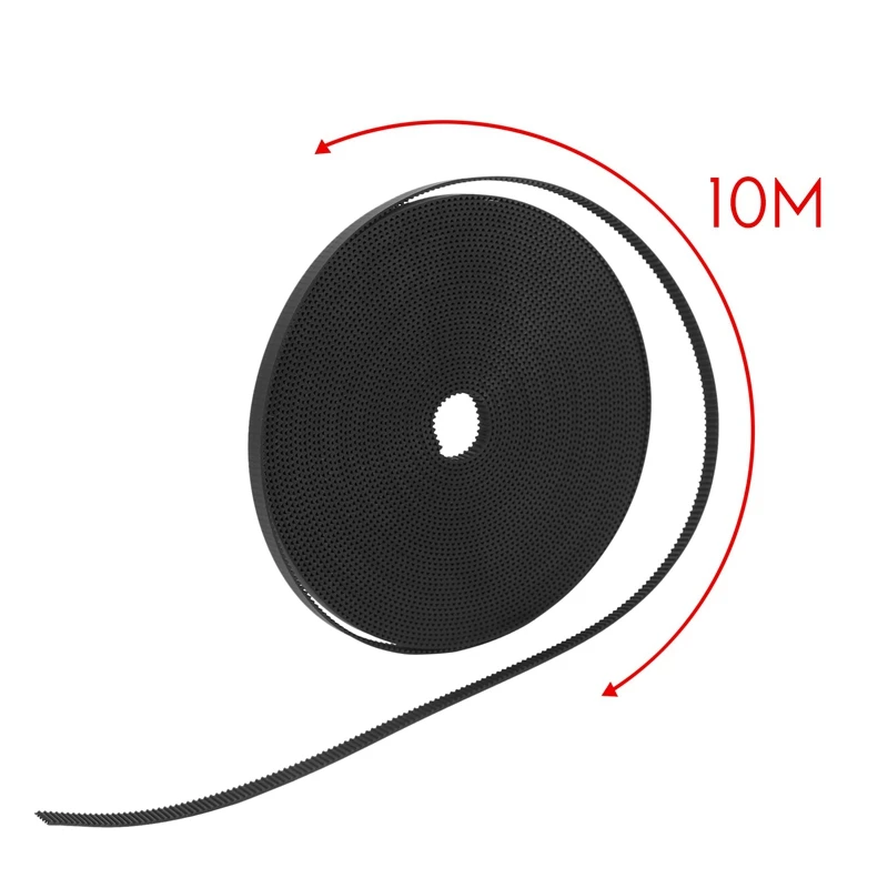 6Mm GT2 RF Fiber Glass Reinforced Rubber Timing Belt For 3D Printer, 10 M & MK8 0.4Mm Nozzle With Aluminum Heating Block
6Mm GT2 RF Fiber Glass Reinforced Rubber Timing Belt For 3D Printer, 10 M & MK8 0.4Mm Nozzle With Aluminum Heating Block