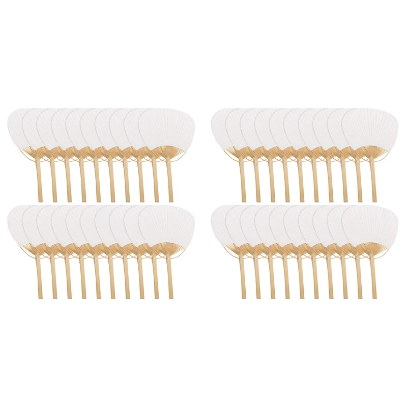 40 шт. чистый белый бамбуковый веер с ручкой для каллиграфии, рисования
40 шт. чистый белый бамбуковый веер с ручкой для каллиграфии, рисования