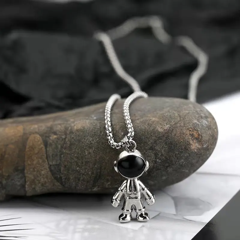 New Astronaut Astronaut Necklace Personalized Hip Hop Lovers Wild Long Sweater Chain Pendant Trendy Decorative Pendant
New Astronaut Astronaut Necklace Personalized Hip Hop Lovers Wild Long Sweater Chain Pendant Trendy Decorative Pendant