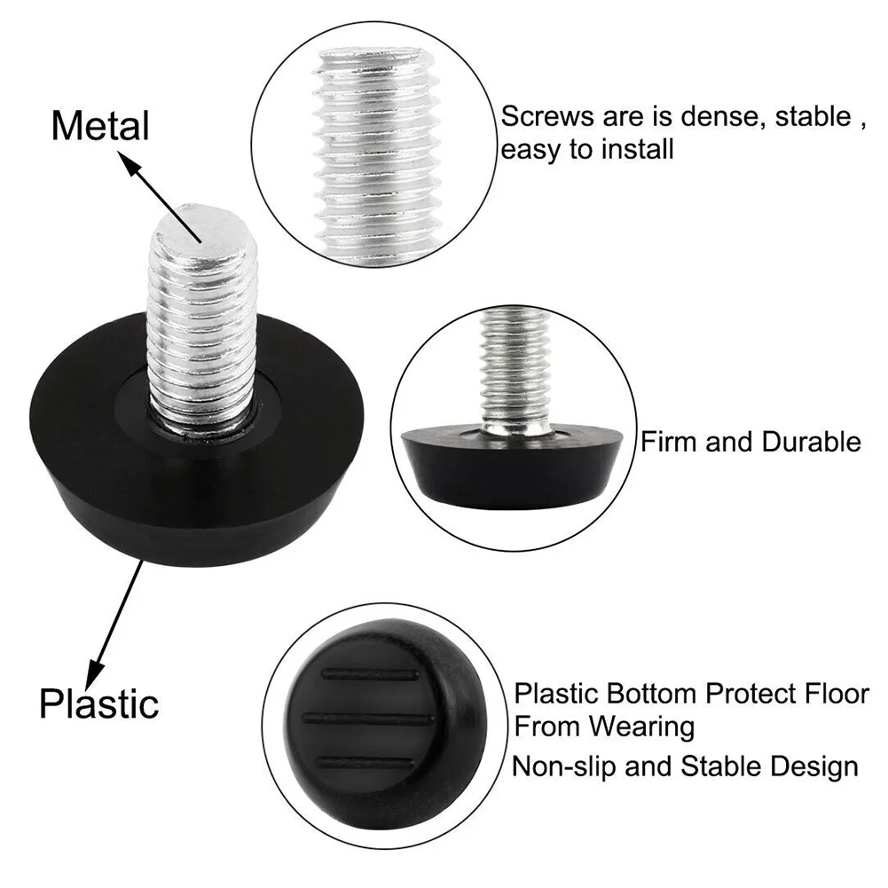 20PCS Adjustable Furniture Leveling Feet 21mm Base Home Office Furniture Glide Leveler For Sofa Table Chair Cabinet Heavier Desk
20PCS Adjustable Furniture Leveling Feet 21mm Base Home Office Furniture Glide Leveler For Sofa Table Chair Cabinet Heavier Desk