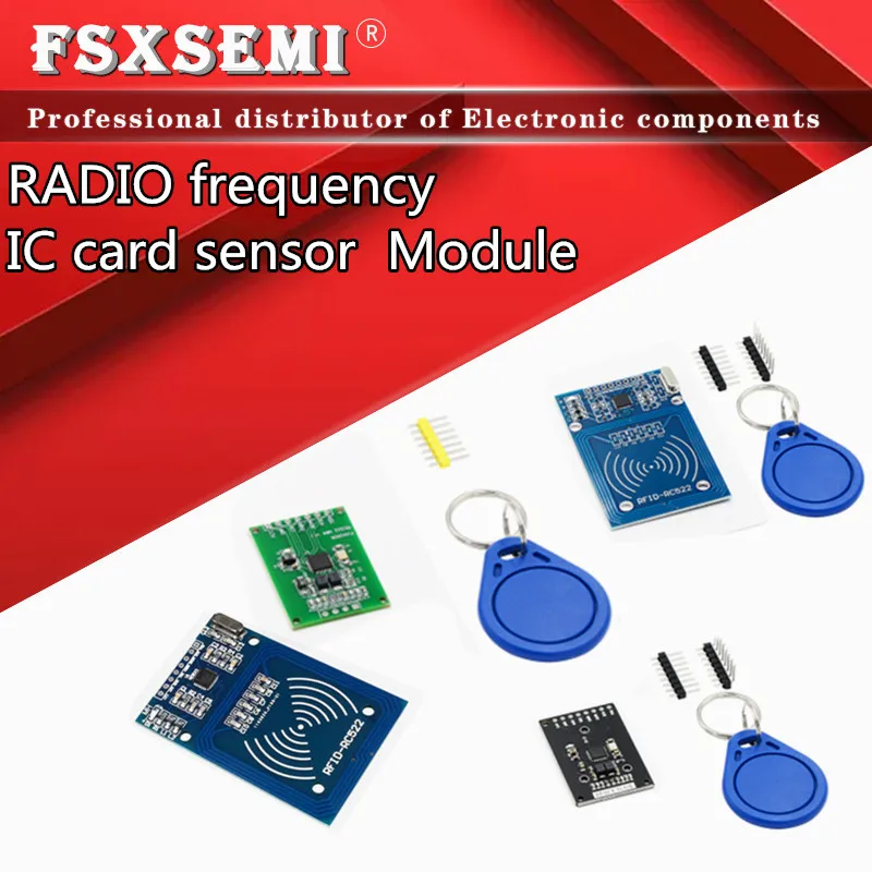 MFRC-522 RC-522 RC522 Antenna RFID IC Wireless Module For Arduino IC KEY SPI Writer Reader IC Card Module
MFRC-522 RC-522 RC522 Antenna RFID IC Wireless Module For Arduino IC KEY SPI Writer Reader IC Card Module