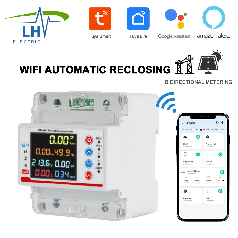 CHLIUYI интеллектуальный измеритель энергии 100A
CHLIUYI интеллектуальный измеритель энергии 100A