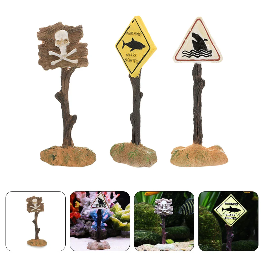 Tank Aquarium Sign Warning Ornament Decoration Resin Landscape Decor Decorations Landscaping Supplies Accessory Garden Mini
Tank Aquarium Sign Warning Ornament Decoration Resin Landscape Decor Decorations Landscaping Supplies Accessory Garden Mini