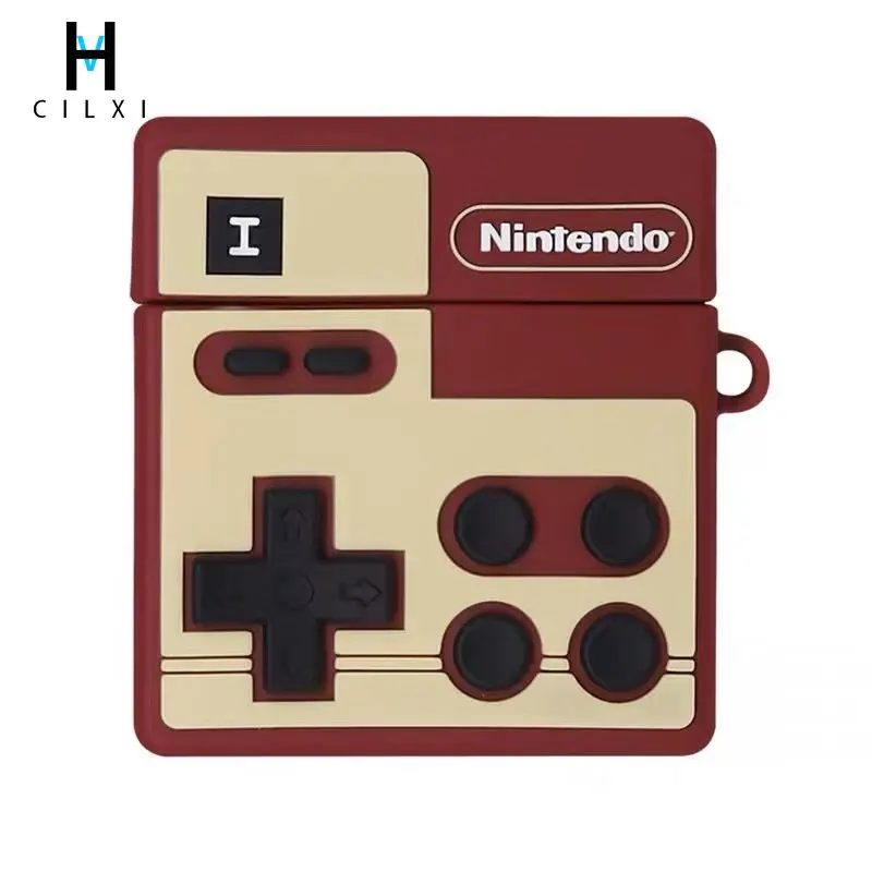 For Airpods Case New 3D Silicone Cartoon Game Console Case with Keychain for Airpods 1 2 Pro 3 Pro2 Cute Case
For Airpods Case New 3D Silicone Cartoon Game Console Case with Keychain for Airpods 1 2 Pro 3 Pro2 Cute Case