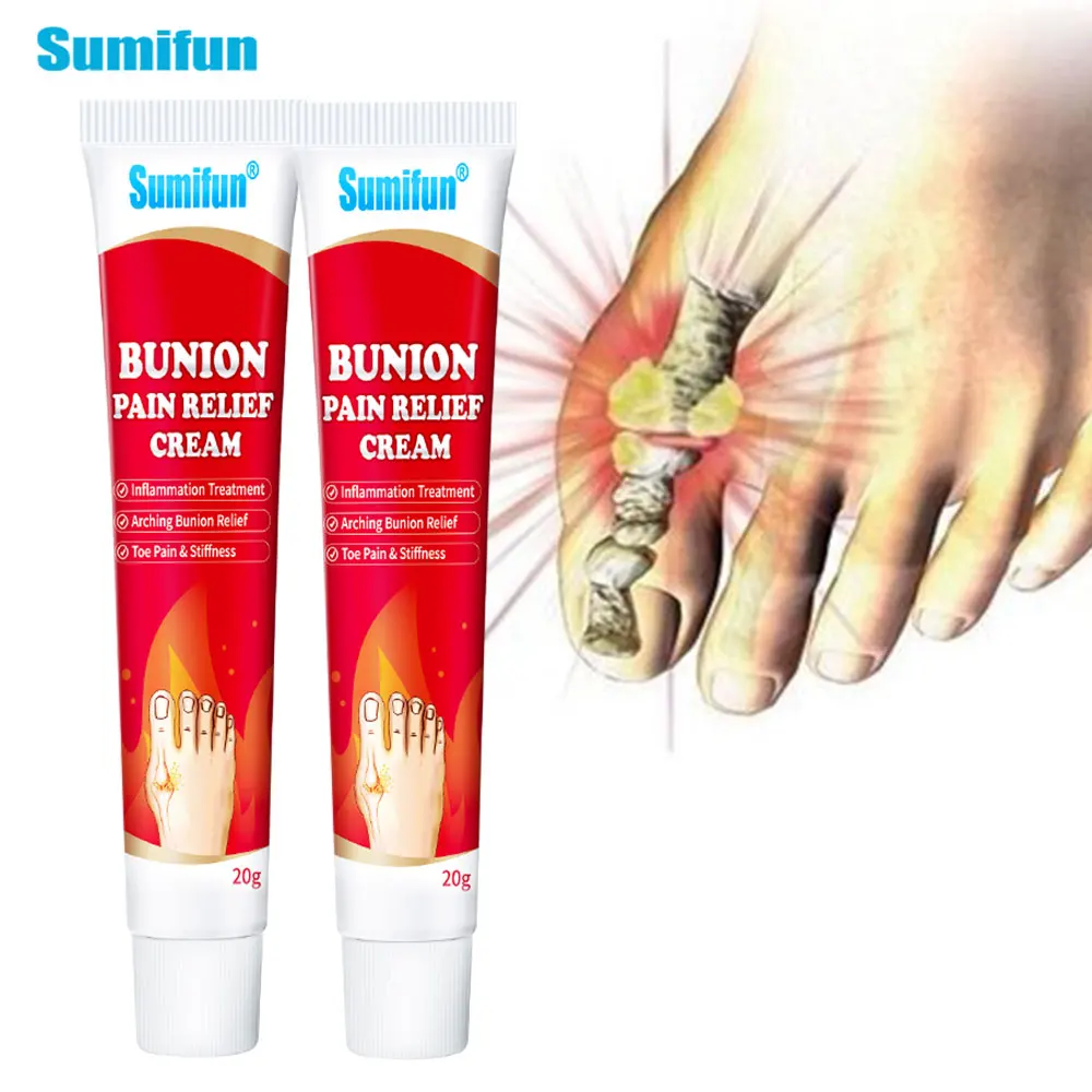 5Pcs Bunion Treatment Ointment Thumb Finger Gout Pain Relief Cream Rheumatoid Bone Hyperplasia Joint Self Heating Massage Cream
5Pcs Bunion Treatment Ointment Thumb Finger Gout Pain Relief Cream Rheumatoid Bone Hyperplasia Joint Self Heating Massage Cream