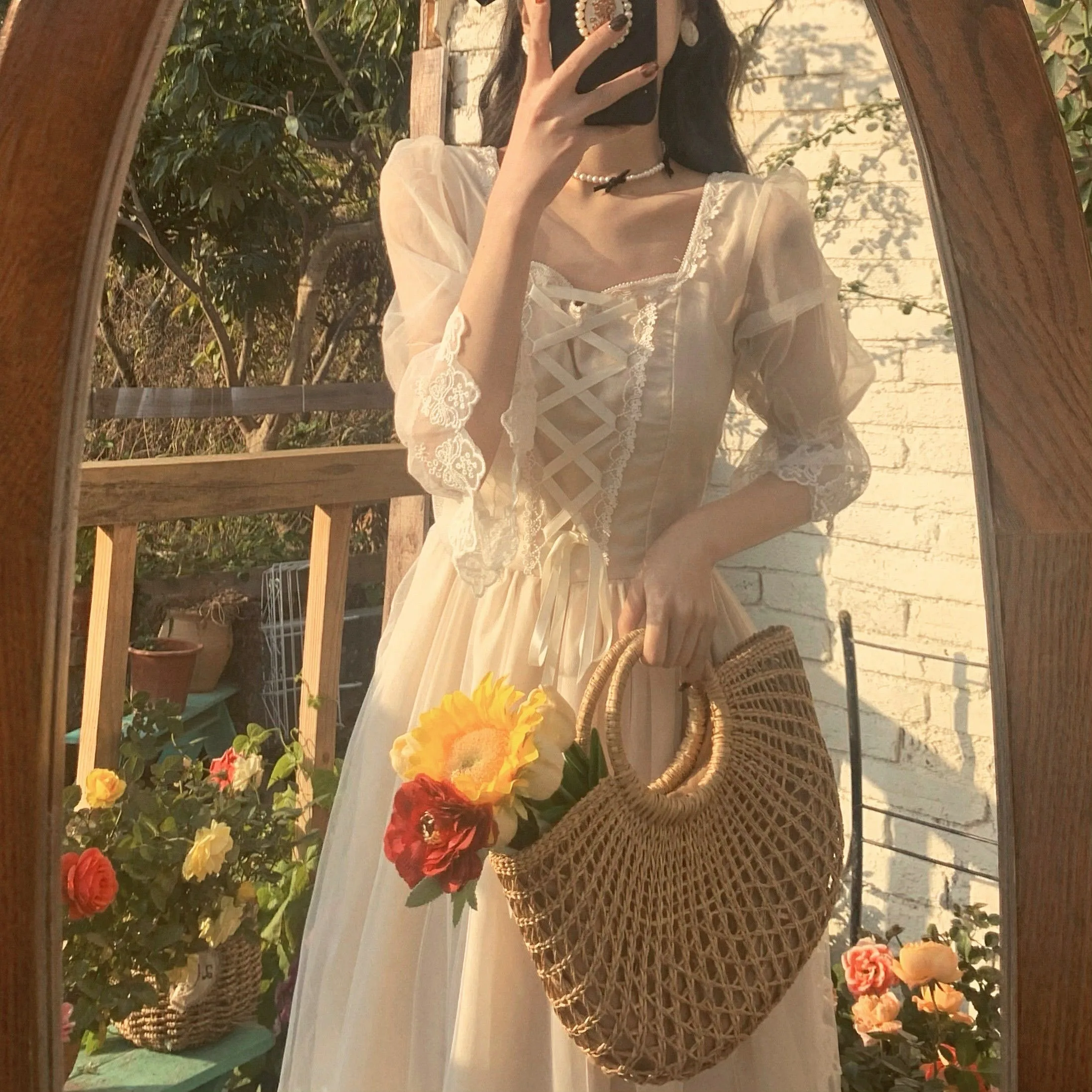 2022 Spring Lace Sweet Elegant Dress Women Evening Party One Piece Dress Korean Kawaii Short Sleeve Dress Female Square Collar
2022 Spring Lace Sweet Elegant Dress Women Evening Party One Piece Dress Korean Kawaii Short Sleeve Dress Female Square Collar