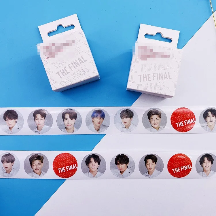 KPOP Bangtan Boys Baby Cartoon Doll Paper Tape Round Handbook Sticker Doll Photo Sticker Sticker Gift SUGA JIMIN Fan Collection
KPOP Bangtan Boys Baby Cartoon Doll Paper Tape Round Handbook Sticker Doll Photo Sticker Sticker Gift SUGA JIMIN Fan Collection