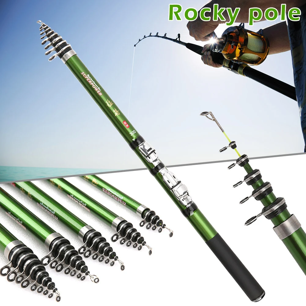 1 Pcs Fishing Rod Pole Telescopic Ceramics Guided Portable for Anglers Lake Anglers Lake Fishing Rod Pole Portable
1 Pcs Fishing Rod Pole Telescopic Ceramics Guided Portable for Anglers Lake Anglers Lake Fishing Rod Pole Portable