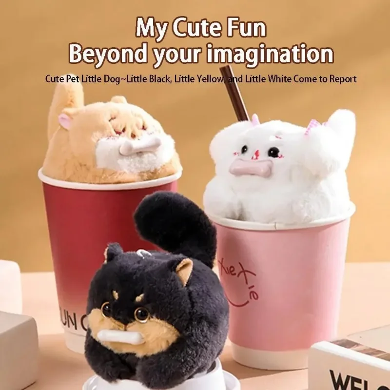 Cute Dog Cat Waking Tail Wagging Pendant Doll Plush Pull Cord Toy Kids Gift Couples' Birthday Cartoon Animal Plush Keychain Toys
Cute Dog Cat Waking Tail Wagging Pendant Doll Plush Pull Cord Toy Kids Gift Couples' Birthday Cartoon Animal Plush Keychain Toys