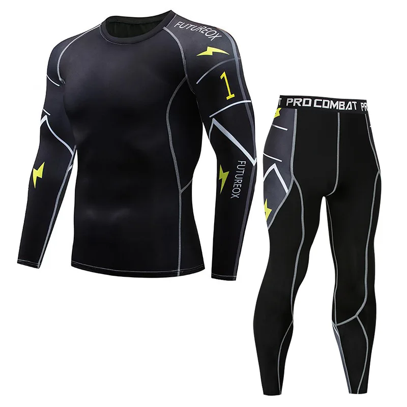 2Pcs Men's Fitness Tracksuit Sportswear Training Jogging Workout Gym Compression Suits Quick Dry Cycling Basketball Running Set
2Pcs Men's Fitness Tracksuit Sportswear Training Jogging Workout Gym Compression Suits Quick Dry Cycling Basketball Running Set
