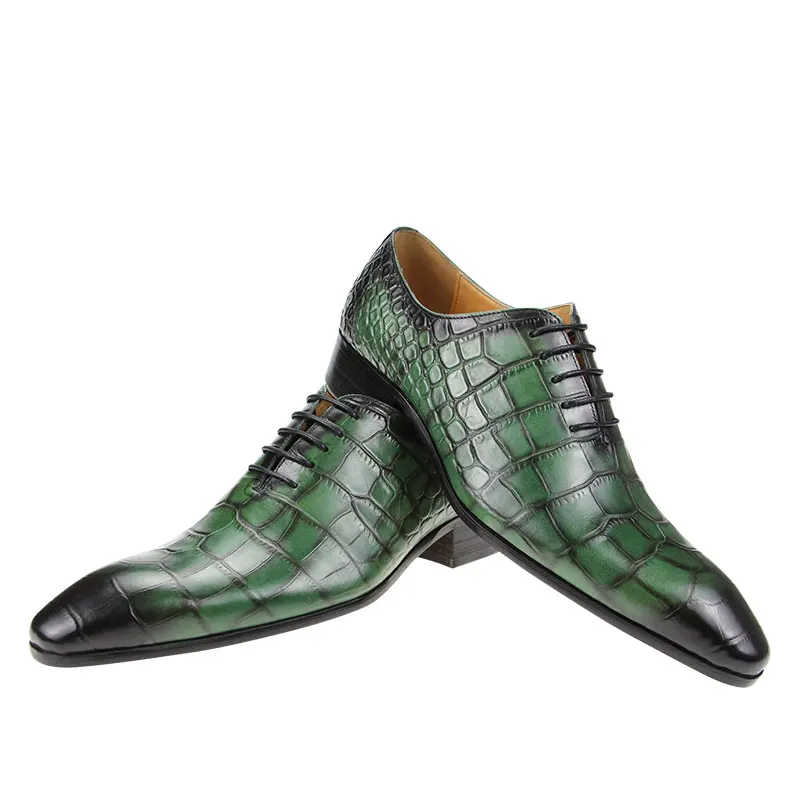 Men's Designer Dress Shoes Men's Original High-End Oxford Shoes Black Brown Green Three Colors Optional Elegant Hand Printed CN
Men's Designer Dress Shoes Men's Original High-End Oxford Shoes Black Brown Green Three Colors Optional Elegant Hand Printed CN